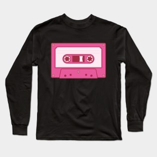 Pink Cassette Long Sleeve T-Shirt